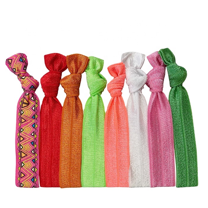 Gordon Ribbons Custom Colorful Elastic Band Stretch Hair Tie Girls Hair Accessories